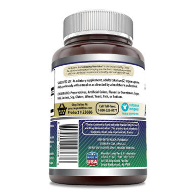 Amazing Formulas Astragalus 2000 Mg Per Serving Capsules Supplement | Made From Pure Astragalus Membranaceus Plant Root Extract | Non-Gmo | Gluten Free (250 Count)