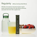 Seed PDS-08 Pediatric Daily Synbiotic - Fiber-Based Prebiotic & Probiotic for Kids - Digestive Health, Regularity, Constipation Relief - Ages 3-17 - Vegan and Shelf-Stable - 30 Sachets (30-Day Supply)