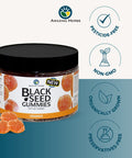 Amazing Herbs Organic Black Seed Oil Gummies - 500Mg Per Serving, Cold Pressed Black Cumin Seed, Made With Nigella Sativa, Helps Boost Immunity, Supports Healthy Digestion - Orange Flavor 60 Count