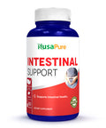 Intestinal Support for Humans (Non-GMO) with Wormwood, Garlic, Black Walnut Hull & More: 60 Capsules