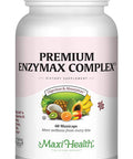 Maxi Health Premiumcomplex Digestive Enzymes Aids Dairy & Fats 60 Count