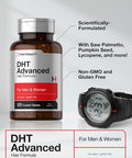 HorbAach - Dht Advanced Hair Formula 120 Tablets Non-Gmo And Gluten Hair Formula Blend With Saw Palmetto, Kudzu, And Fo-Ti