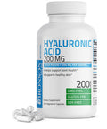 Bronson Hyaluronic Acid 200 Mg High Potency Joint Health & Healthy Skin Support, Non-Gmo, 200 Vegetarian Capsules