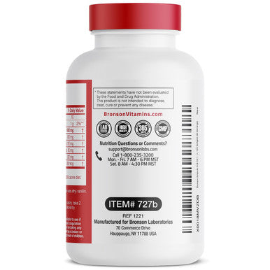 Bronson Antarctic Krill Oil 1000 mg with Omega-3s EPA DHA Astaxanthin and Phospholipids 120 Softgels