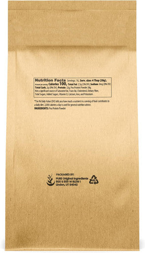 PURE ORIGINAL INGREDIENTS Pea Protein Powder & Methylcellulose Bundle (1Lb) Thickeners, Food Grade
