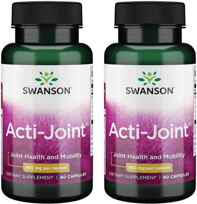 Swanson Acti-Joint 860 Milligrams 60 Capsules (2 Pack)