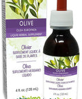 Naturalma Olive (Olea Europaea) Leaf Alcohol-Free Tincture - 4 Fl Oz Liquid Extract In Drops - Herbal Supplement - Vegan