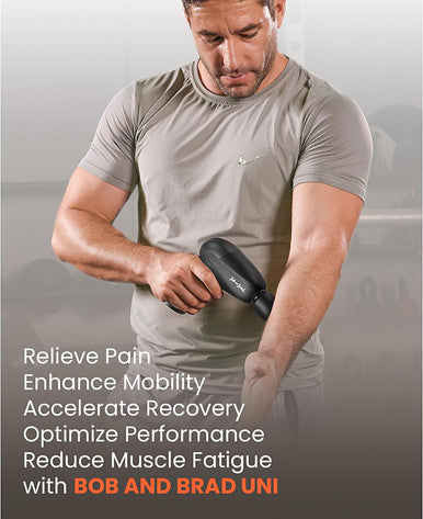 Bob And Brad Massage Gun, Uni Mini Massage Gun Deep Tissue Muscle Massage Gun, 10Mm Amplitude Professional Handheld Percussion Massage Gun, Gifts For Women Men Mom Dad, Fsa And Hsa Eligible