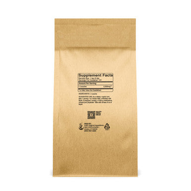 PURE ORIGINAL INGREDIENTS L-Leucine (1Lb) Powder, Essential Amino Acid Supplement, Lab-Verified
