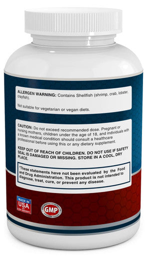 Glucosamine Chondroitin MSM Turmeric Dietary Supplement 248 Capsules
