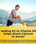 Nature Made Vitamin D3 K2 Gummies Vitamin D3 5000 Iu Per Serving Bone Teeth Muscle Immune Health Support 50 Vitamin D + K2 Gummy Vitamins 25 Day Supply