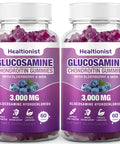 Healtionist 2 Packs 3000Mg Glucosamine Chondroitin Gummies With Msm & Elderberry - Extra Strength Joint Health Flexibility Antioxidant Immune Support Supplement Gummy For Adults Men & Women 120 Cts