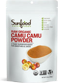 Sunfood Superfoods Camu Camu Powder Raw Organic 3.5 Oz Bag