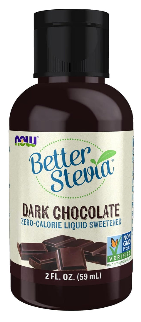 NOW Foods BetterStevia Peppermint Cookie Zero-Calorie Liquid Sweetener, Keto Friendly, Suitable for Diabetics, No Erythritol, 2-Ounce