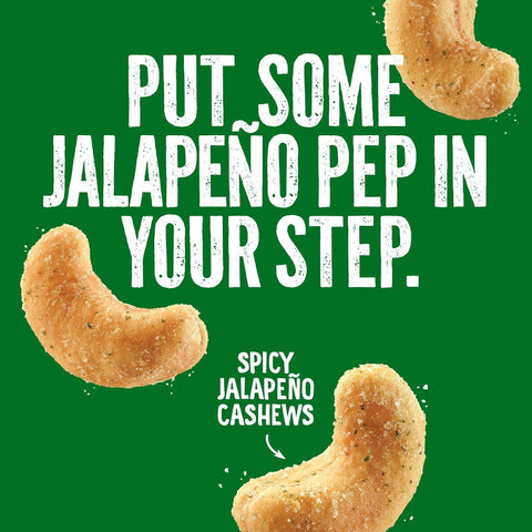 Emerald Nuts, Jalapeno Cashews, 5 Oz Resealable Bag