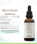 Blue Cohosh B60 Alcohol-Free Herbal Extract Tincture, Super-Concentrated Responsibly Farmed Blue Cohosh (Caulophyllum Thalictroid