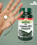 Natures Aid Vitamin B12 1000 g Supplement 180 Tablets | High Strength Methylcobalamin Supports Energy & Reduces Tiredness Vegan Vegetarian Gluten-Free