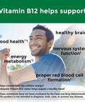 Nature Made Vitamin B12 1000 Mcg Dietary Supplement For Energy Metabolism Support 75 Time Release Tablets 75 Day Supply