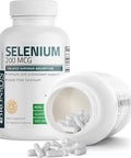 Bronson Selenium 200 Mcg Yeast Chelated Amino Acid Complex - Essential Trace Mineral With Superior Absorption, 250 Vegetarian Capsules