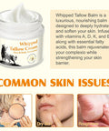 HUYEHF Beef Tallow Honey Lotion Cream Natural Grass-Fed Beef Tallow Cream With Raw Honey Provide All-Around Hydration And Moisturization & Multivitamin Rich Replenish Your Skin With Nutrients