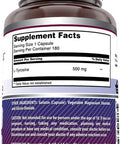 Amazing Nutrition Formulas L-Tyrosine 500 Mg Capsules | Amino Acid Supplement | Non-GMO | Gluten | Made in USA (180 Count)