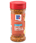 McCormick Salt Free Roasted Garlic & Bell Pepper Seasoning, 4.34 oz