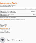 Probiotics 60 Billion CFU KSM66 Ashwagandha Root Powder Extract High Potency 5 Withanolides Bundle