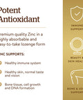 Solgar Flavo-Zinc Lozenge 50 Count - Great-Tasting Lemon Lime Flavor - Antioxidant Immune System Health - Highly Absorbable Dissolves Quickly - Vegan Gluten Free Dairy Free Kosher - 50 Servings