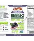 Barlean's Seriously Delicious Blackberry Smoothie From Flax Oil and Pi a Colada Seriously Delicious Omega-3 Fish Oil Smoothie