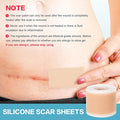 Silicone Scar Sheets (1.6 X120 Roll-3M), 1 Roll Medical Grade Washable Silicone Scar Tape, Reusable Scar Removal Sheets For C-Section, Surgery, Burn, Keloid, Acne
