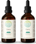 OSHA A120 (2pcs) Alcohol Herbal Extract Tincture, Concentrated Liquid Drops Natural (Bear Root, Indian Parsley, Ligusticum porteri) (2x4 fl oz)