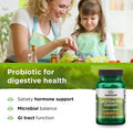 Swanson Lactobacillus Gasseri Probiotic Supplement Supporting Digestive Health with 3 Billion CFU Design Release Satiety and Fat Metabolism Support (60 Veggie Capsules)