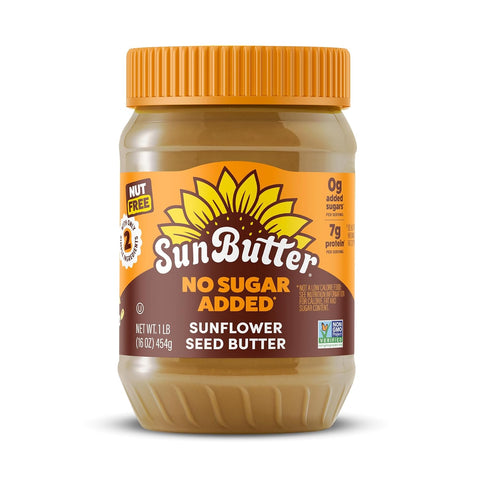 SunButter Creamy Sunflower Seed Butter 16 oz NutFree Spread with 7g PlantBased Protein Roasted Rich & Savory Flavor Smooth Texture Vegan Kosher & NonGMO