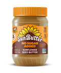 SunButter Organic Sunflower Seed Butter 16 oz NutFree Spread with 7g PlantBased Protein Roasted Rich & Savory Flavor Smooth Texture Vegan Kosher & NonGMO