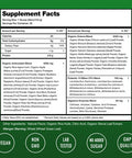 Nutrachamps Super Greens Powder Premium Superfood | 20+ Organic Green Veggie Whole Foods | Wheat Grass Spirulina Chlorella & More | Antioxidant Digestive Enzyme & Probiotic Blends