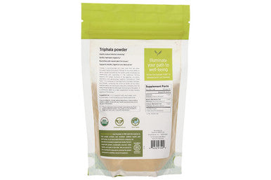 Banyan Botanicals Triphala Powder Organic Formula Of Amla, Haritaki & Bibhitaki For Daily Detoxifying, Cleansing & Rejuvenation* Maintains Regularity* Lb. Non-Gmo Sustainably Sourced