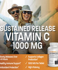 Bronson Vitamin C 1000 mg Sustained Release Premium Non-GMO Ascorbic , 250 Tablets