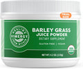 Vimergy Barley Grass Juice Powder Clean Superfood Formula Promotes Cardiovascular Health* Organic Vegan & Gluten-Free Trial Size 125G