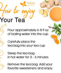 FreshDrinkUS, Premium 50 Mulberry Leaf Tea Bags, 100% Natural & Pure from Mulberry Leaves. Herbal Tea. Made with Natural Material Tea Bags. No Sugar, No Caffeine, No Gluten, Vegan.