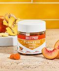 Bulletproof Sugar-Free Peach Ginger Turmeric Gummies, 60 Count, Keto Supplement For Joint And Inflammation Response Support, New And Improved Flavor And Texure, Packaging May Vary