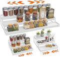 Glass Spice Jars with Label, 24x Stainless Steel Lids | Airtight Lids keep spices fresh, Kitchen Spice Drawer Organizer, 4oz Seasoning Containers incl. Funnel, Brush & 240 Labels