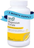 Klaire Labs Sfi Health Magnesium Citrate Supplement Highly Bioavailable Magnesium Mineral Supplements For Healthy Energy Muscles Nerves Bones and Cognition (90 Capsules)