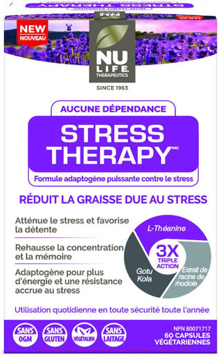 Nulife Therapeutics By Nulife Vitamins Nulife Therapeutics By Nulife Vitamins Stress Therapy - Natural Remedy 60 Count