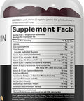Carlyle Men's Multivitamin Gummies | 90 Count | Natural Blueberry Flavor | Vitamin C, D3 and Zinc | Vegetarian, Non-GMO, Gluten Free Supplement