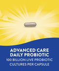 Nature S Way Fortify Optima Daily Probiotic, 100 Billion, 15 Strains, Digestive & Immune Support*, With Prebiotics, 30 Capsules