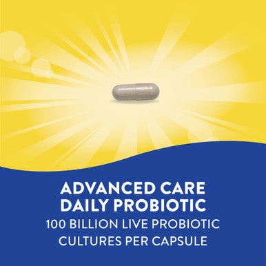 Nature S Way Fortify Optima Daily Probiotic, 100 Billion, 15 Strains, Digestive & Immune Support*, With Prebiotics, 30 Capsules