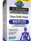Garden of Life Dr. Formulated Once Daily Men 50-Billion Probiotics 30 Vegetarian Capsules