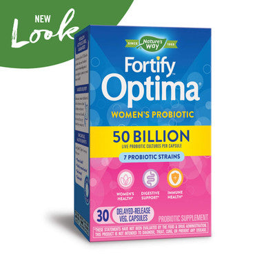 Fortify Optima Womens Daily Probiotic with 7 Strains 30 Capsules