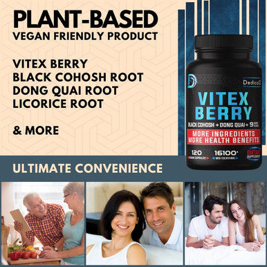 12In1 Vitex Berry [Chaste Tree] Supplement For Women