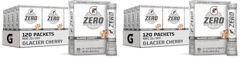 Gatorade G Zero Sports Drink Mix Powder Packets Grape Electrolyte Powder Drink Mix for Hydration Zero Sugar Total 120 Packets